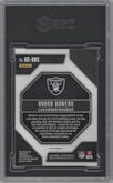 Brock Bowers from the 2024 Panini Prizm set graded by SGC and given an overall grade of 9.5.