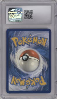 Umbreon from the 2023 Pokemon SV set featuring a Gamestop exclusive parallel graded by CSG and given an overall grade of 9.