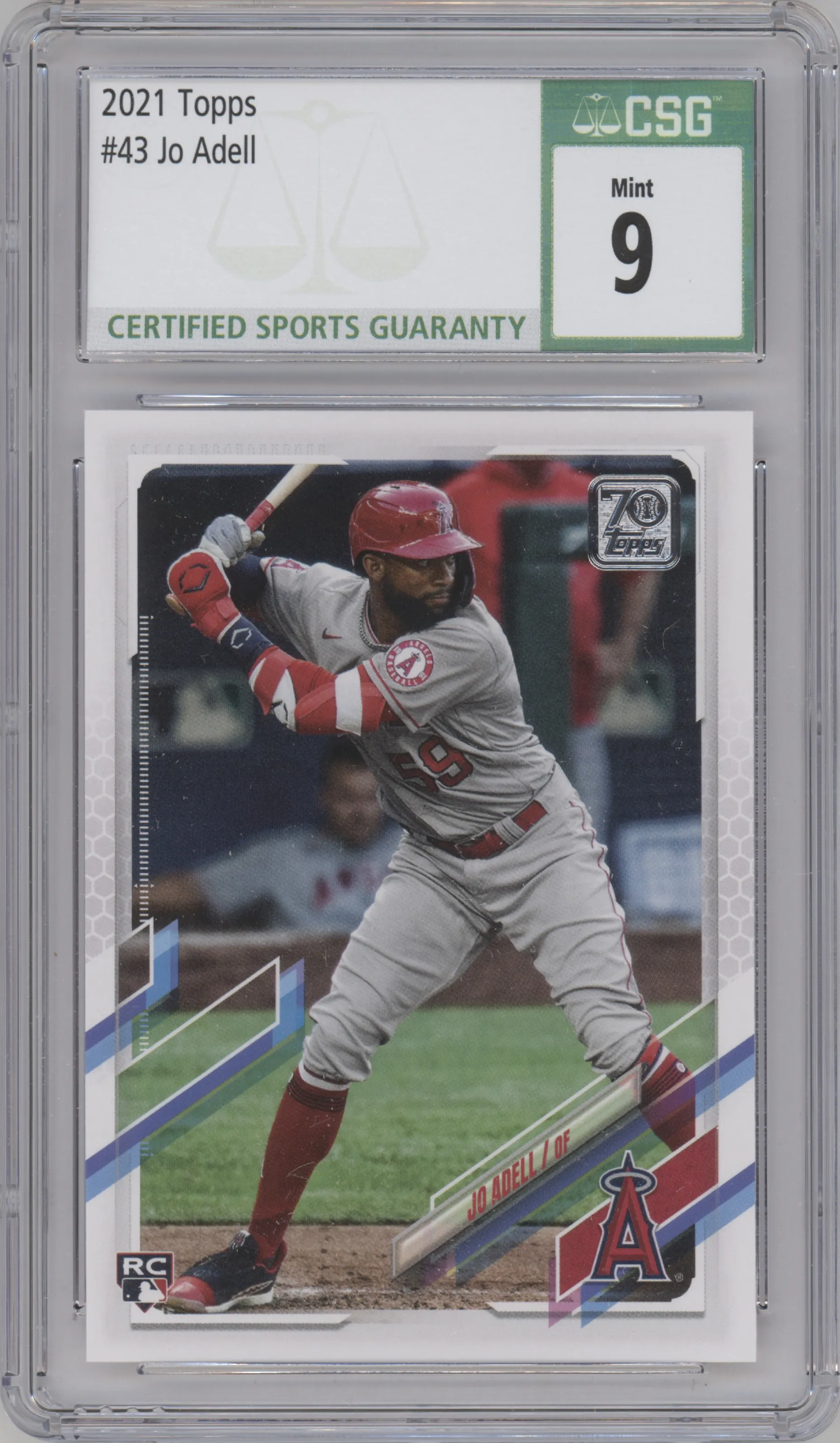 2021 Topps Series 1 Jo Adell CGC 9