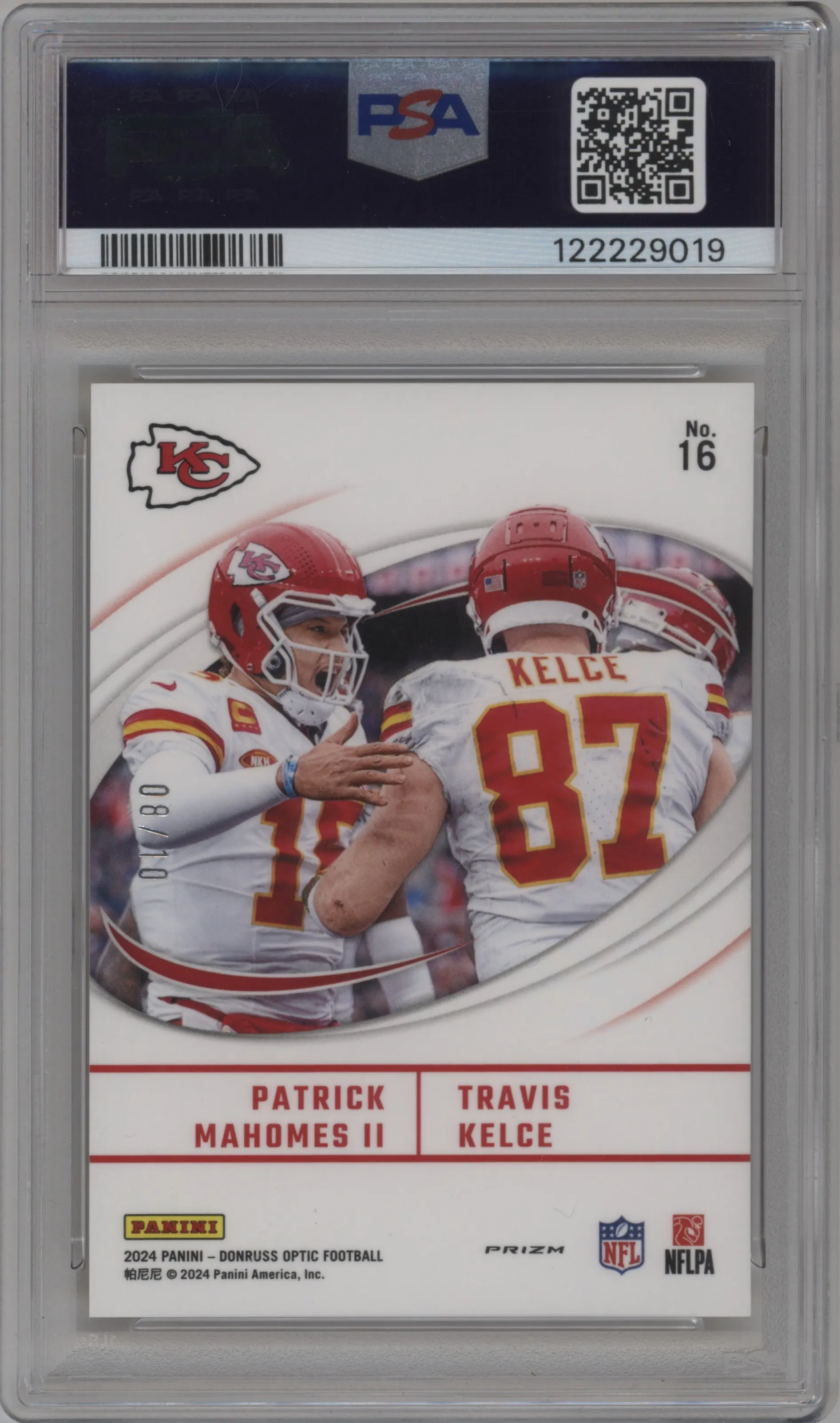 Patrick Mahomes II/Travis Kelce