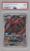 Yveltal from the 2023 Pokemon SV set graded by PSA and given an overall grade of 9.