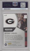 Anthony Edwards from the 2020-21 Panini Prizm Draft Picks set featuring a Pink Ice parallel graded by PSA and given an overall grade of 10.
