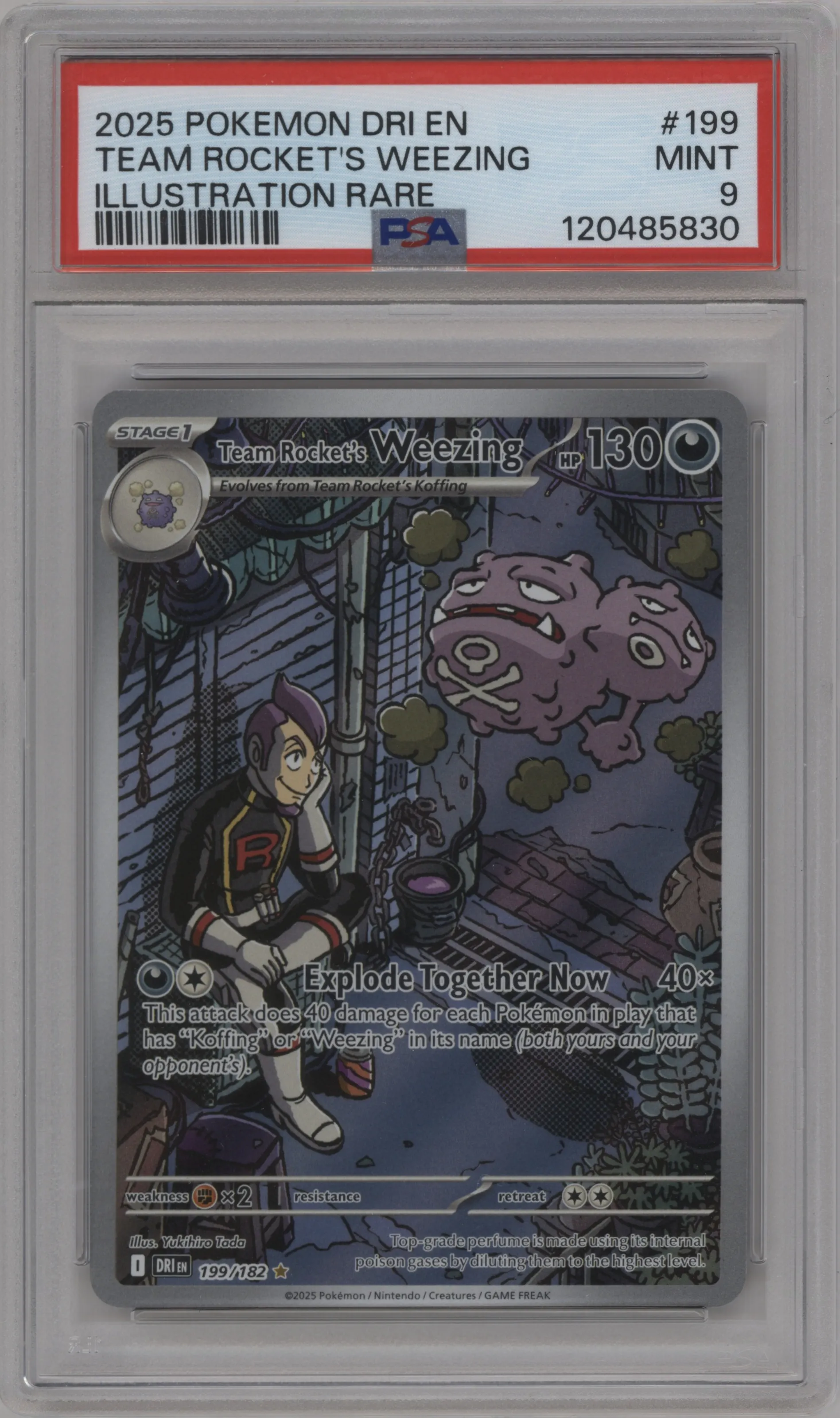 Team Rocket's Weezing