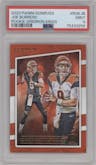 Joe Burrow from the 2020 Panini Donruss set graded by PSA and given an overall grade of 9.