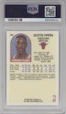 Scottie Pippen from the 1989-90 NBA Hoops  set graded by PSA and given an overall grade of 10.