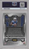 Anthony Richardson from the 2023 Panini Prizm set featuring a Silver Prizm parallel graded by PSA and given an overall grade of 10.