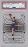 Devin Booker from the 2015-16 Panini Clear Vision set graded by PSA and given an overall grade of 9.