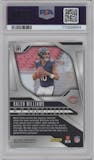 Caleb Williams from the 2024 Panini Prizm set graded by PSA and given an overall grade of 10.