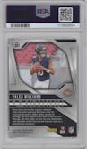 Caleb Williams from the 2024 Panini Prizm set graded by PSA and given an overall grade of 10.