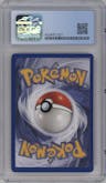 Pikachu from the 1999 Pokemon set graded by CSG and given an overall grade of 9.