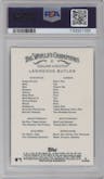 Lawrence Butler  from the 2024 Topps Allen & Ginter set graded by PSA and given an overall grade of 10.