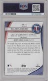 Walker Jenkins from the 2024 Bowman's Best set featuring a Refractor parallel graded by PSA and given an overall grade of 10.