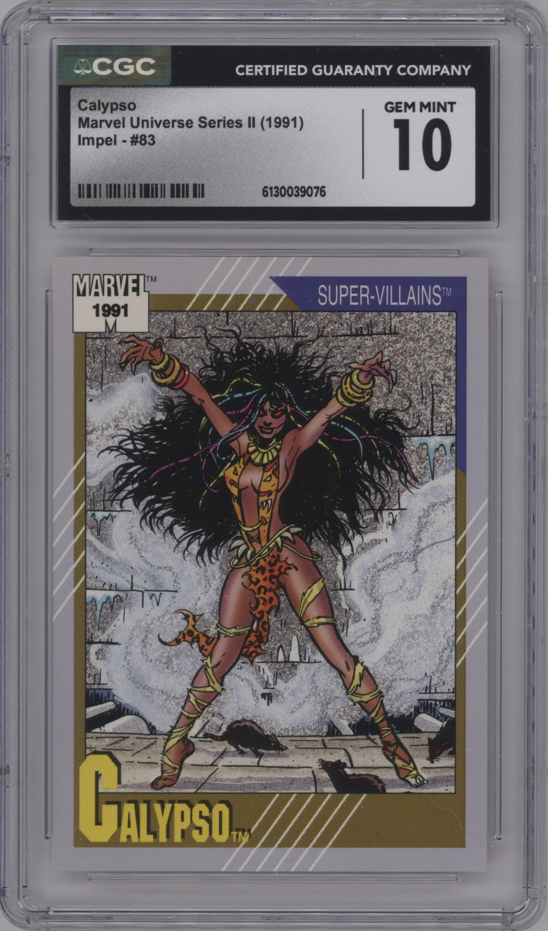 1991 Impel Marvel Universe Calypso CGC 10