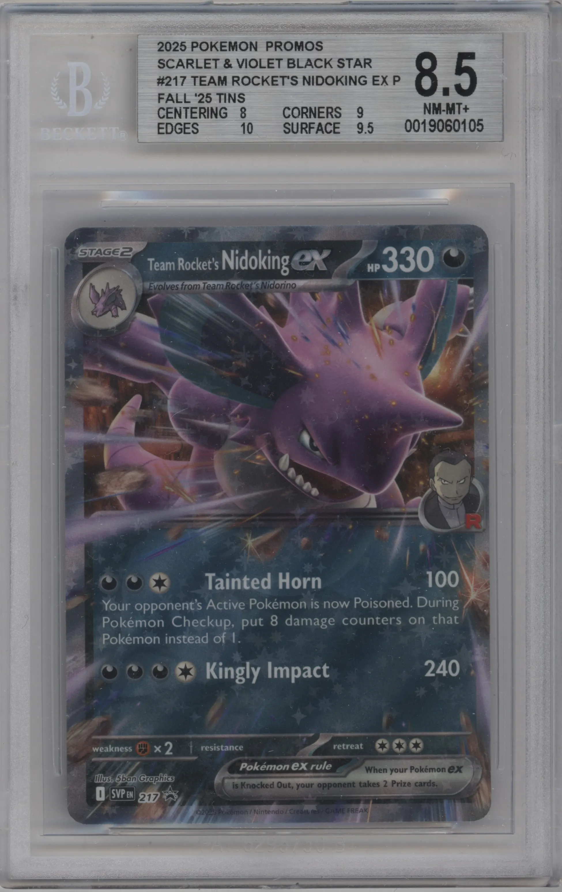 Team Rocket's Nidoking ex