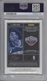 Herbert Jones from the 2021-22 Panini One and One set featuring a Purple parallel graded by PSA and given an overall grade of 8.