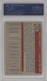 Don Mueller from the 1957 Topps set graded by PSA and given an overall grade of 6.