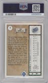 Ken Griffey Jr. from the 1989 Upper Deck set graded by PSA and given an overall grade of 6.