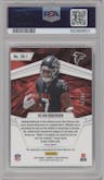 Bijan Robinson from the 2023 Panini Rookies & Stars set graded by PSA and given an overall grade of 10.