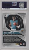Brian Thomas Jr. from the 2024 Panini Prizm set graded by PSA and given an overall grade of 10.