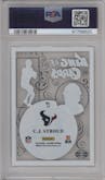 C.J. Stroud from the 2023 Panini Illusions set graded by PSA and given an overall grade of 9.