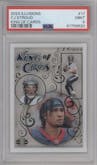 C.J. Stroud from the 2023 Panini Illusions set graded by PSA and given an overall grade of 9.