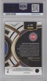 Ausar Thompson from the 2023-24 Panini Select  set featuring a Silver Prizm parallel graded by PSA and given an overall grade of 10.