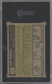 Juan Marichal from the 1961 Topps set graded by SGC and given an overall grade of 3.