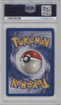 Light Jolteon from the 2002 Pokemon Neo Genesis set graded by PSA and given an overall grade of 10.