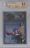 Peyton Manning from the 1998 Upper Deck SP Authentic set graded by Beckett and given an overall grade of 9.5.