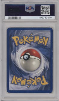 Mr. Mime from the 1999 Pokemon set graded by PSA and given an overall grade of 4.