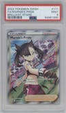 Marnie's Pride from the 2022 Pokemon SWSH set graded by PSA and given an overall grade of 9.