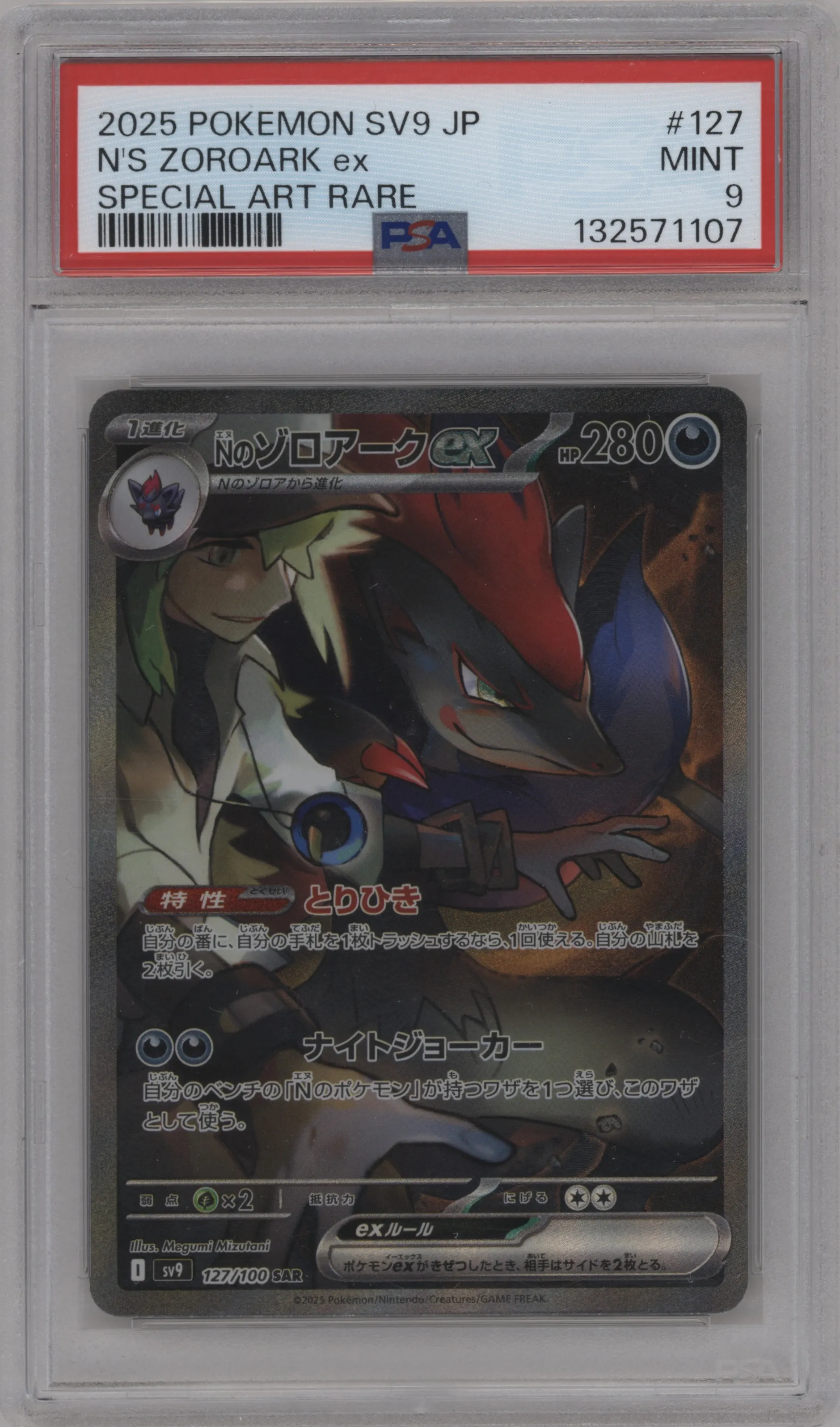 N's Zoroark ex