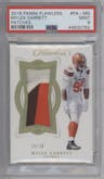 Myles Garrett from the 2018 Panini Flawless set graded by PSA and given an overall grade of 9.