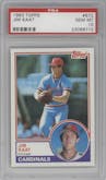 Jim Kaat  from the 1983 Topps set graded by PSA and given an overall grade of 10.