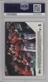 Shohei Ohtani from the 2018 Topps Now set graded by PSA and given an overall grade of 10.