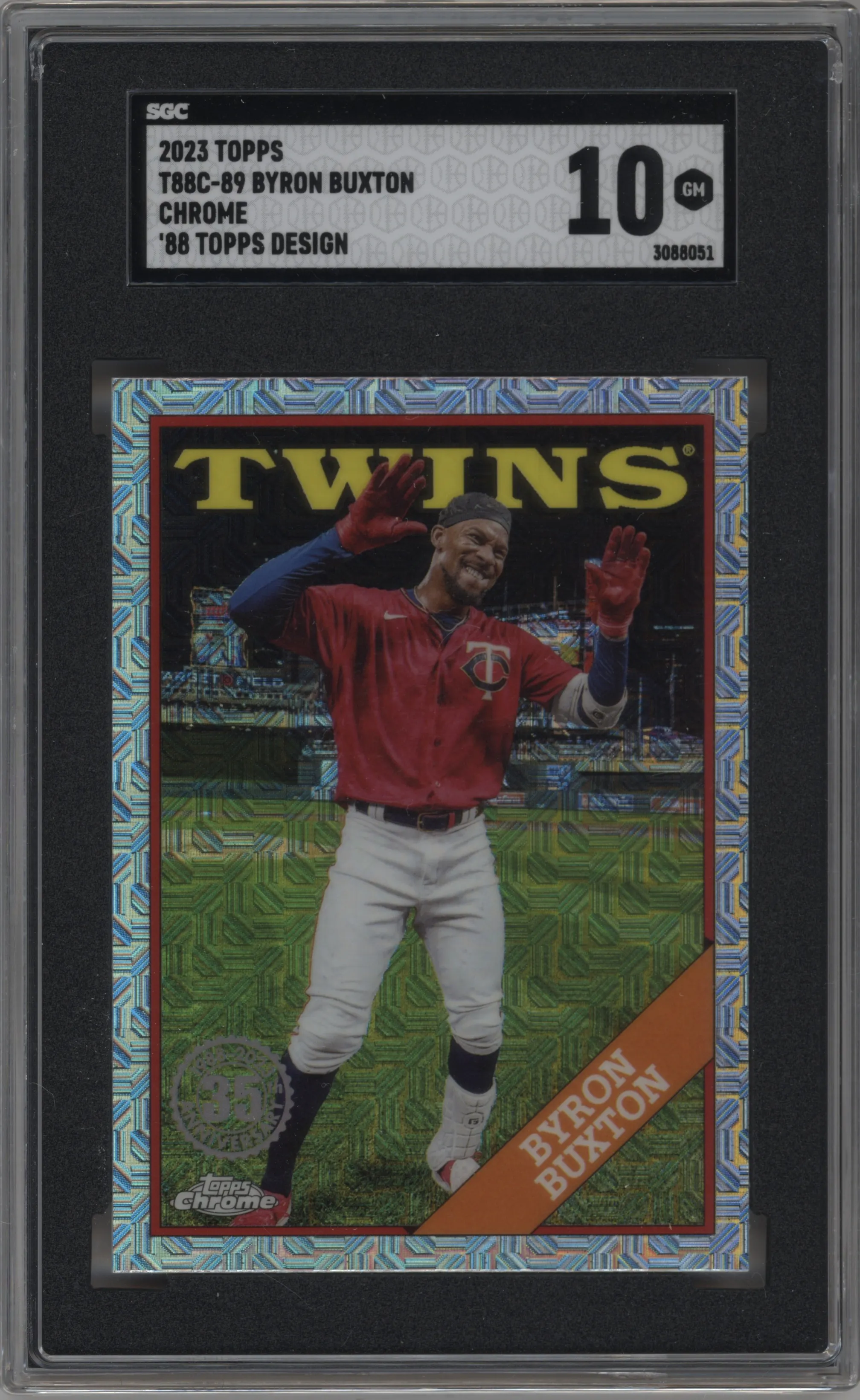 2023 Topps Silver Pack 1988 Topps Byron Buxton #T88C-89 SGC 10