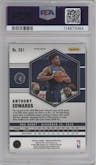 Anthony Edwards from the 2020-21 Panini Mosaic set featuring a Choice Peacock parallel graded by PSA and given an overall grade of 10.