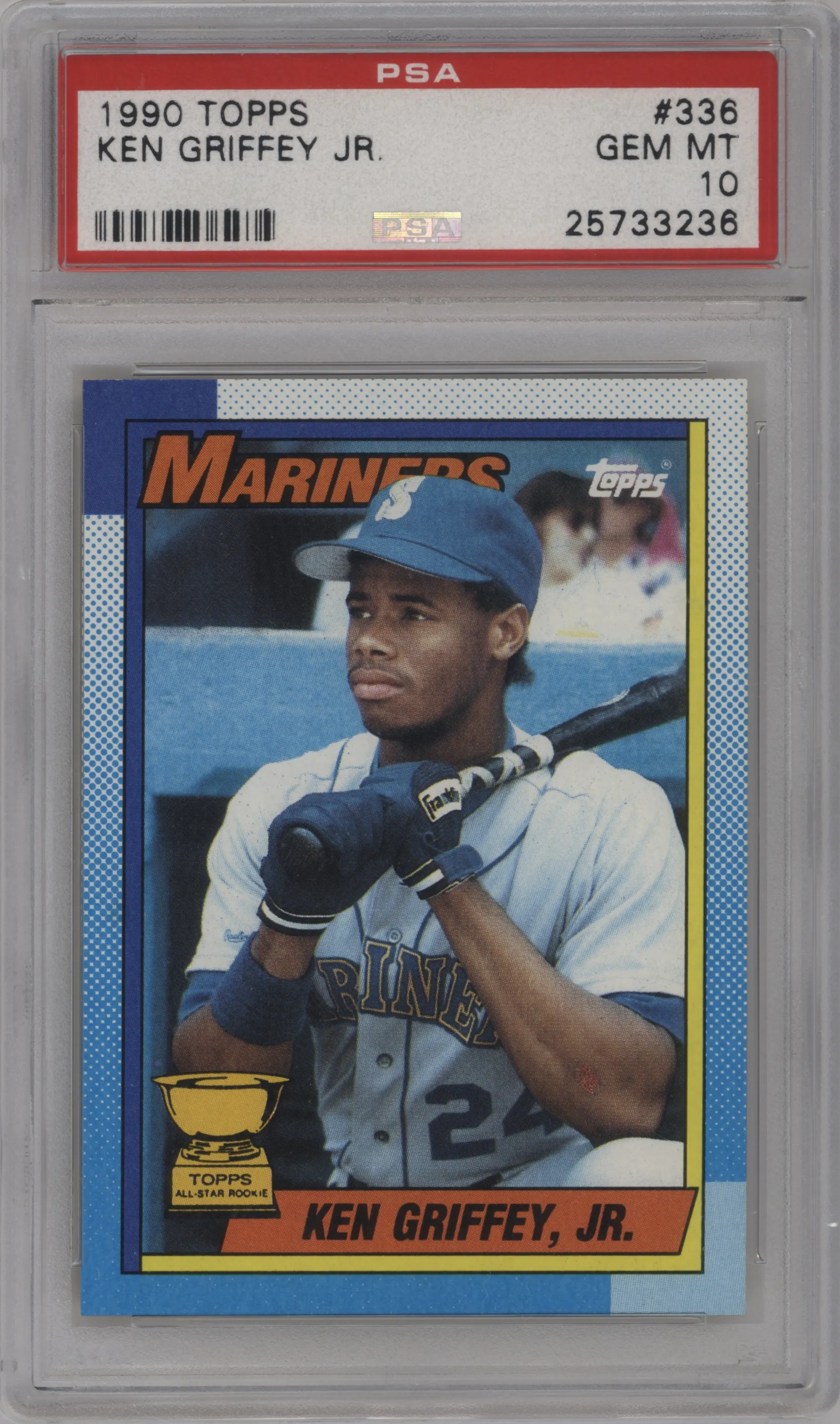 1990 Topps Ken Griffey, Jr. #336 PSA 10