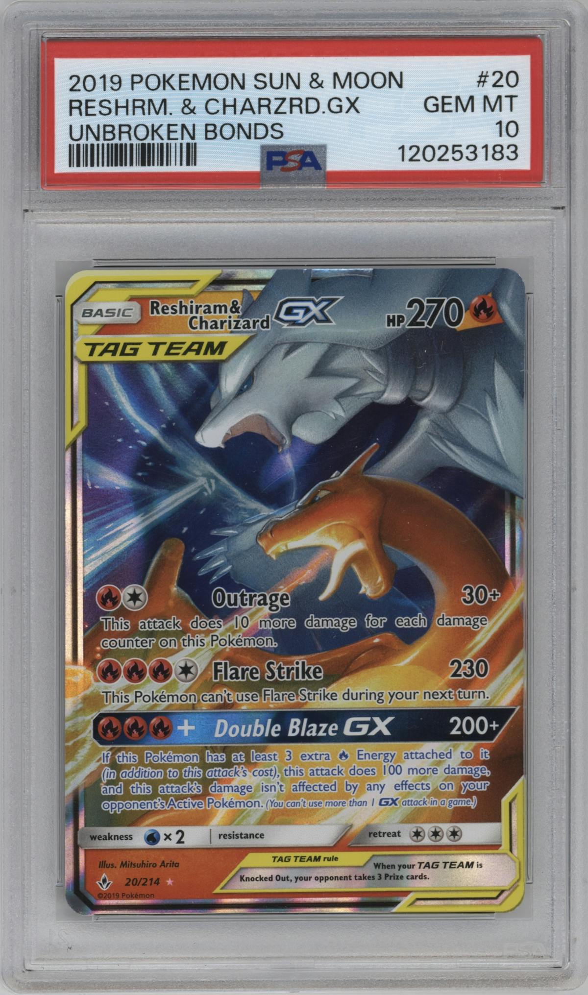 Reshiram/Charizard GX