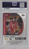 Anthony Edwards from the 2020-21 Panini Prizm Draft Picks set featuring a Silver Prizm parallel graded by PSA and given an overall grade of 10.