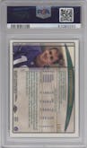 Peyton Manning from the 1998 Topps Chrome set graded by PSA and given an overall grade of 9.
