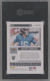 Trevor Lawrence from the 2021 Panini Chronicles set graded by SGC and given an overall grade of 10.