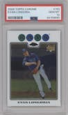 Evan Longoria  from the 2008 Topps Chrome  set graded by PSA and given an overall grade of 10.