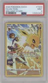 Jolteon from the 2022 Pokemon SWSH set graded by PSA and given an overall grade of 9.