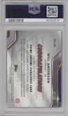 Will Anderson from the 2022 Bowman University Chrome set graded by PSA and given an overall grade of 10.