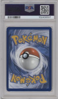 Origin Forme Dialga VSTAR from the 2023 Pokemon SWSH set graded by PSA and given an overall grade of 10.