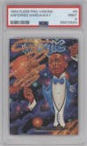 Anfernee Hardaway from the 1994-95 Fleer

 set graded by PSA and given an overall grade of 9.