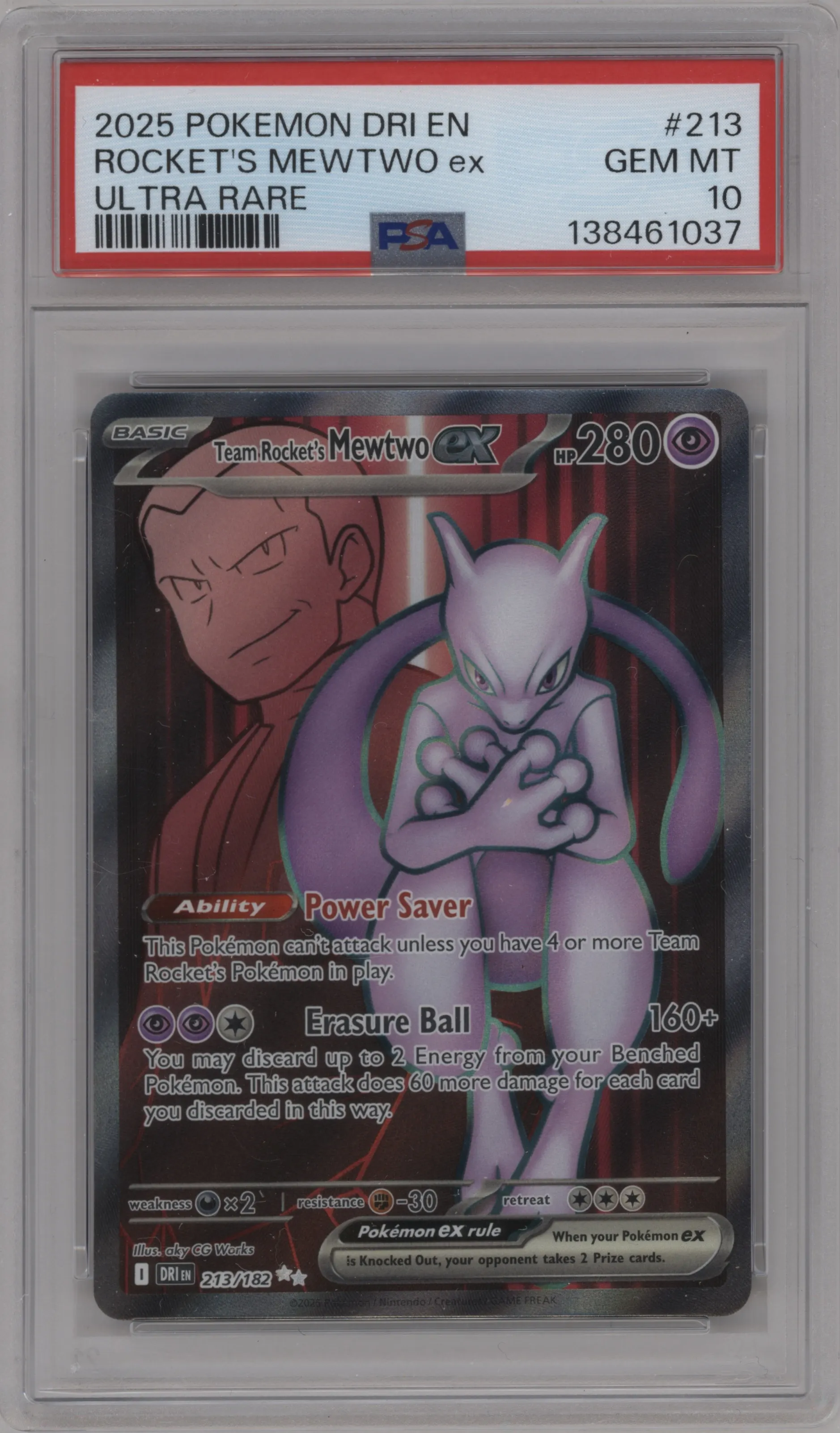 Team Rocket's Mewtwo ex