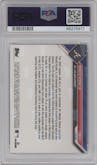 Ronald Acuna Jr. from the 2023-24 Topps Now Off-Season set graded by PSA and given an overall grade of 10.