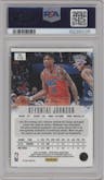 Keyontae Johnson from the 2023-24 Panini Prizm Deca set featuring a Gold Prizm parallel graded by PSA and given an overall grade of 10.